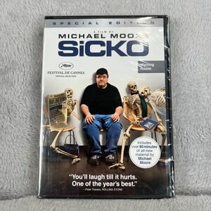 SiCKO Special Edition DVD Michael Moore Healthcare Documentary Film New Sealed